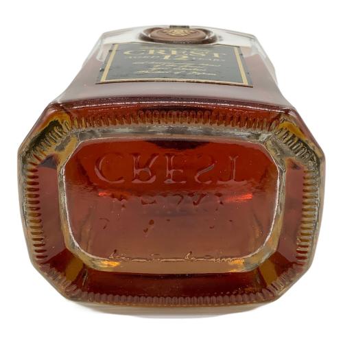 サントリー ウィスキー 700ml クレスト 12年 未開封