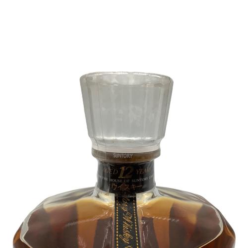 サントリー ウィスキー 700ml クレスト 12年 未開封