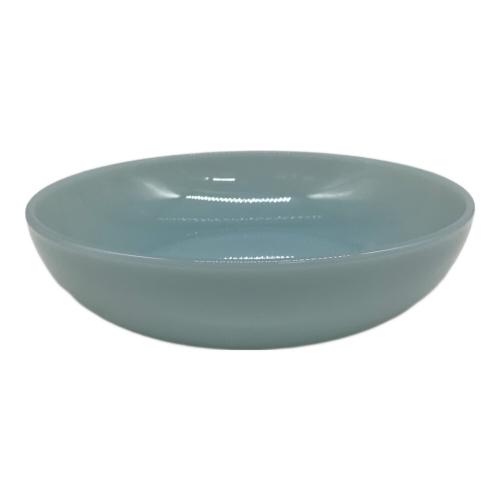 Fire King (ファイヤーキング) ベジタブルボウル Φ約17cm ターコイズブルー 1956年-1958年