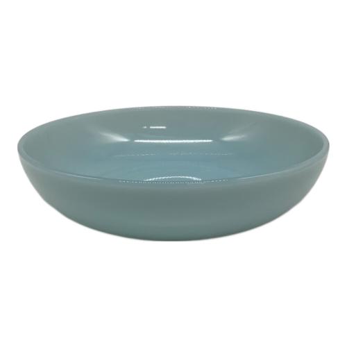 Fire King (ファイヤーキング) ベジタブルボウル Φ約17cm ターコイズブルー 1956年-1958年
