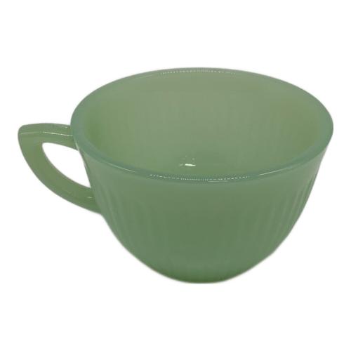 Fire King (ファイヤーキング) カップ&ソーサー ジェーン・レイ ジェダイ 1950年中期~1960年前期