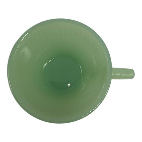 Fire King (ファイヤーキング) カップ&ソーサー ジェーン・レイ ジェダイ 1950年中期~1960年前期