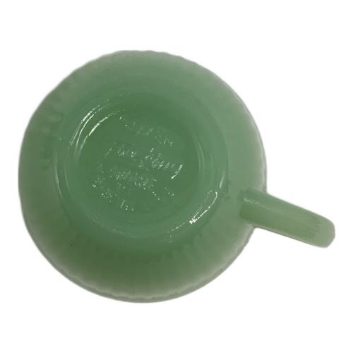 Fire King (ファイヤーキング) カップ&ソーサー ジェーン・レイ ジェダイ 1950年中期~1960年前期