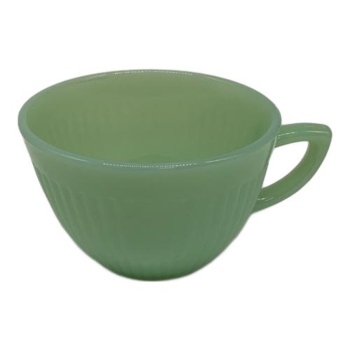 Fire King (ファイヤーキング) カップ&ソーサー ジェーン・レイ ジェダイ 1950年中期~1960年前期