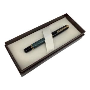 PELICAN (ペリカン) 万年筆 グリーンストライプ M600 スーベレーン