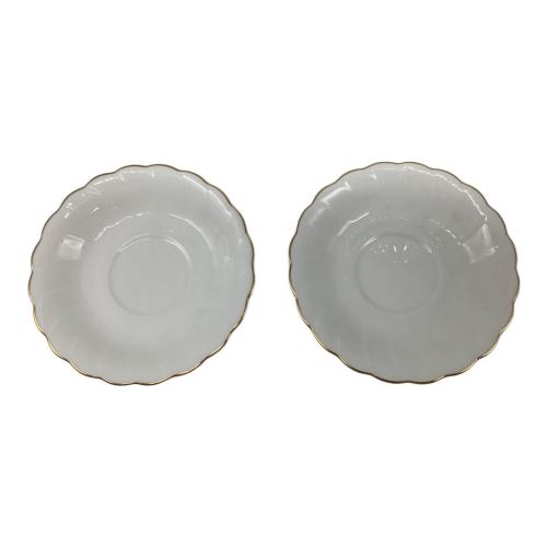 大倉陶園 (オオクラトウエン) コーヒーカップ&ソーサー ゴールドライン 2Pセット