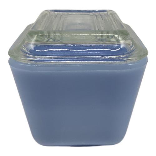 Pyrex (パイレックス) 保存容器 Sサイズ デルファイトブルー オールドパイレックス / 1960～'70年前期 レフリジレーター