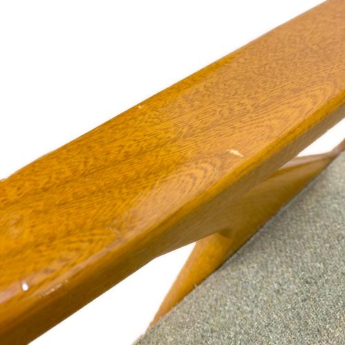 UNICO (ウニコ) 2人掛けソファー グレー×ブラウン 109 ファブリック FIVE