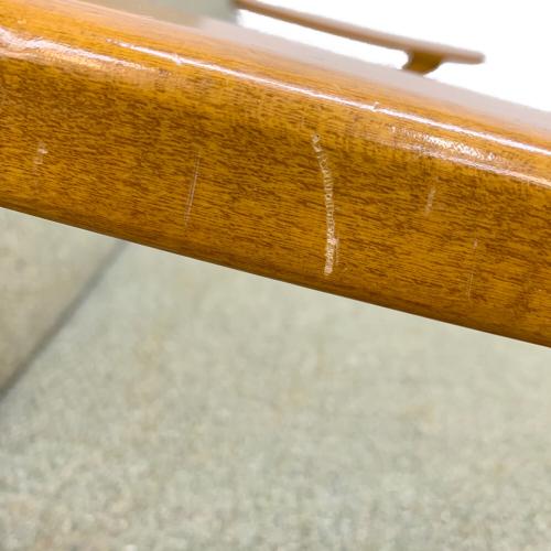 UNICO (ウニコ) 2人掛けソファー グレー×ブラウン 109 ファブリック FIVE