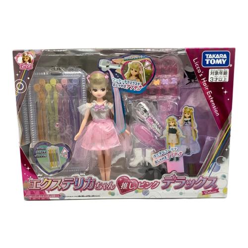 リカちゃん人形 エクステリカちゃん 推しピンク デラックス