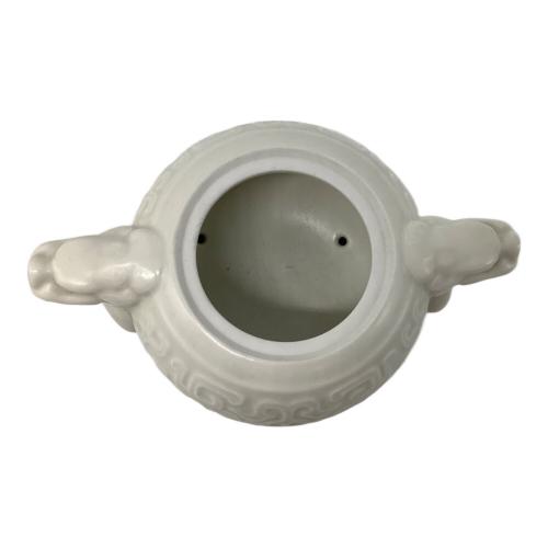 鍋島焼 (-) 香炉 大白磁 双耳三足 小笠原長春