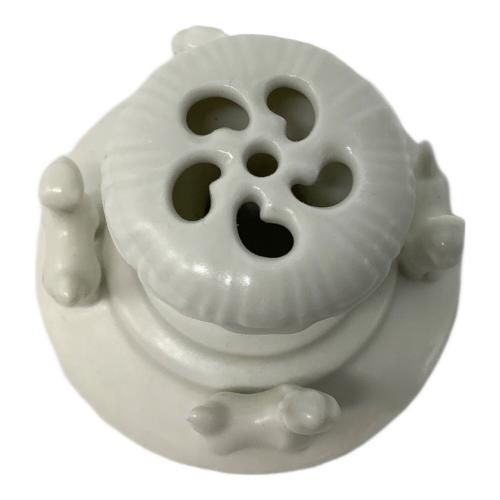 鍋島焼 (-) 香炉 大白磁 双耳三足 小笠原長春