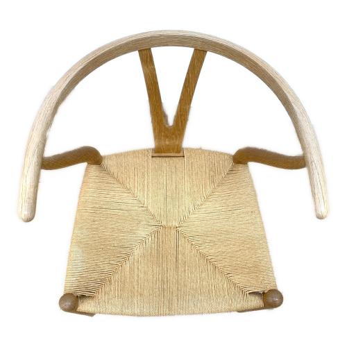 Carl Hansen&Son (カールハンセンアンドサン) イス ベージュ レザークッション付き 木製 Yチェア