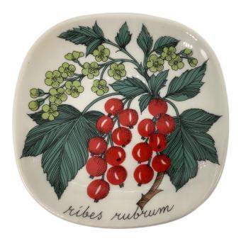 ARABIA (アラビア) スクエアプレート 12×12cm ボタニカル/レッドカラント