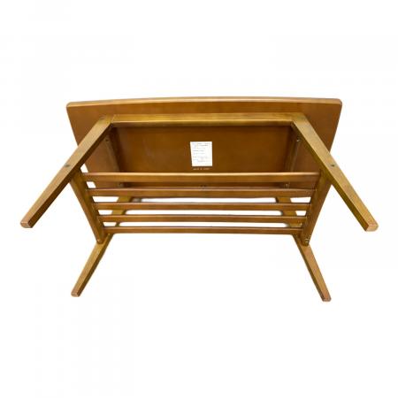 オールドカリモク　ローテーブル　ブラウン模様　レア karimoku (カリモク) ローテーブル ブラウン オールドカリモク