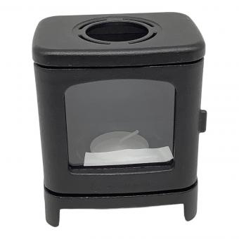 MOKUMOKU 置物 小さなストーブランプ/専用ロストル付き/ブラック