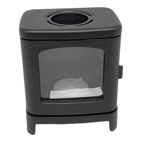 MOKUMOKU 置物 小さなストーブランプ/専用ロストル付き/ブラック