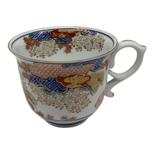 有田焼 (アリタヤキ) カップ&ソーサー 其泉窯 春秋文