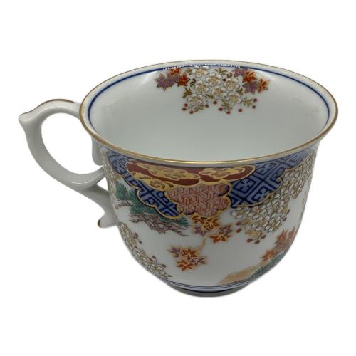 有田焼 (アリタヤキ) カップ&ソーサー 其泉窯 春秋文