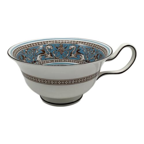 Wedgwood (ウェッジウッド) カップ&ソーサー ピオニー フロレンティーン・ターコイズ