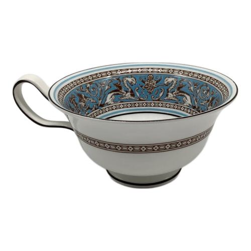 Wedgwood (ウェッジウッド) カップ&ソーサー ピオニー フロレンティーン・ターコイズ