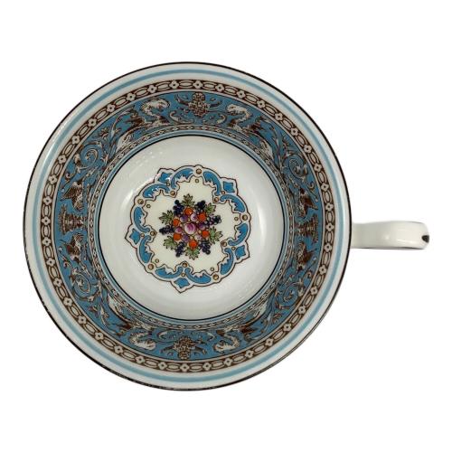 Wedgwood (ウェッジウッド) カップ&ソーサー ピオニー フロレンティーン・ターコイズ