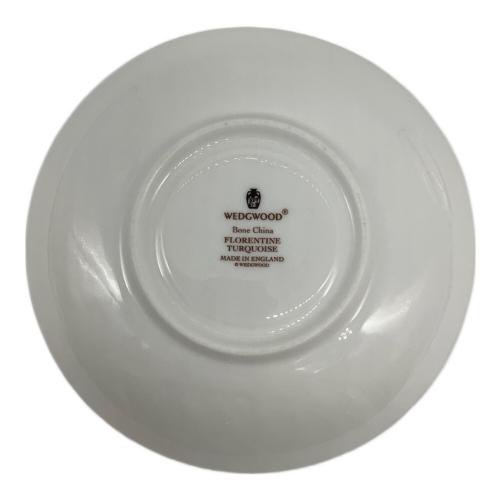 Wedgwood (ウェッジウッド) カップ&ソーサー ピオニー フロレンティーン・ターコイズ