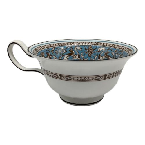 Wedgwood (ウェッジウッド) カップ&ソーサー ピオニー フロレンティーン・ターコイズ