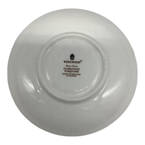 Wedgwood (ウェッジウッド) カップ&ソーサー ピオニー フロレンティーン・ターコイズ