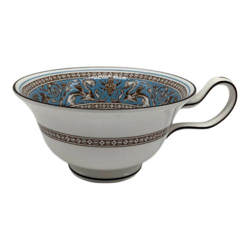 Wedgwood (ウェッジウッド) カップ&ソーサー ピオニー フロレンティーン・ターコイズ