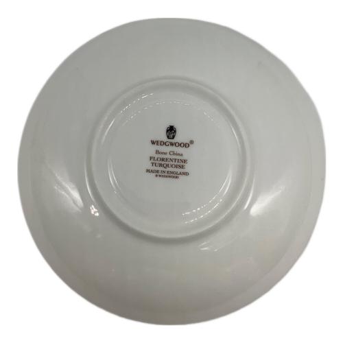 Wedgwood (ウェッジウッド) カップ&ソーサー ピオニー フロレンティーン・ターコイズ