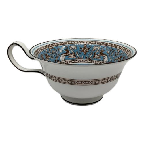 Wedgwood (ウェッジウッド) カップ&ソーサー ピオニー フロレンティーン・ターコイズ