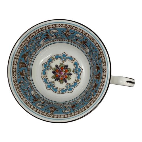 Wedgwood (ウェッジウッド) カップ&ソーサー ピオニー フロレンティーン・ターコイズ