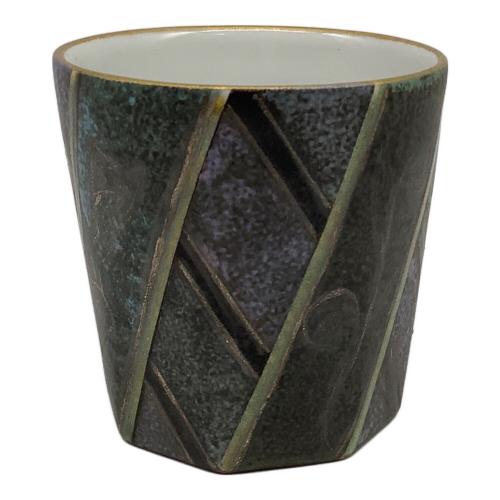 釉刻色絵金銀彩魚文面取碗 伊藤北斗作｜トレファクONLINE