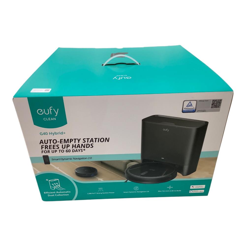 eufy (エンフィー) ロボットクリーナー G40 Hybrid+ 程度S(未使用品