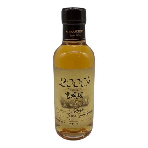 ニッカ ウィスキー 180ml 宮城峡 2000's 未開封
