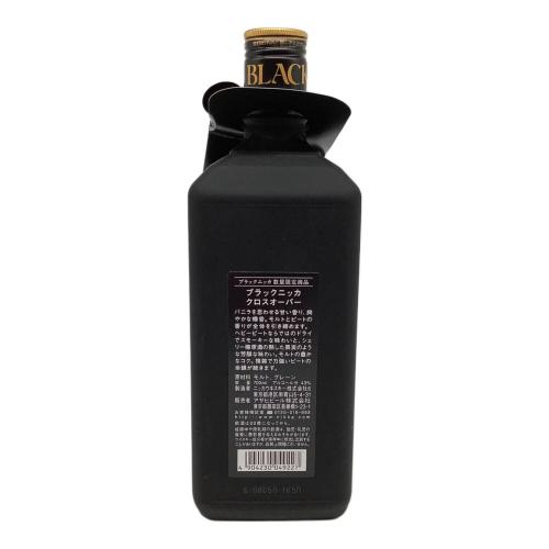 ニッカ ウィスキー 700ml ブラックニッカクロスオーバー リッチ&スモーキー 未開封