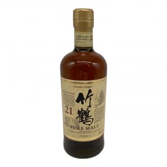 ニッカ ウィスキー 700ml 竹鶴 21年 未開封
