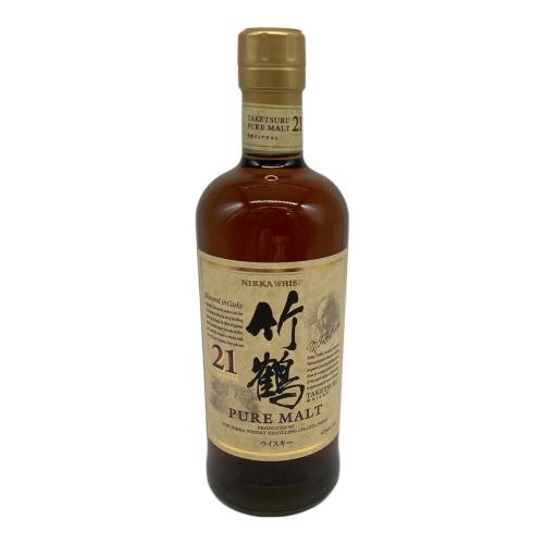 ニッカ ウィスキー 700ml 竹鶴 21年 未開封