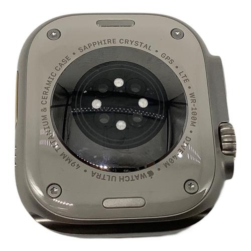 Apple (アップル) Apple Watch ULTRA 2 WRF03J/A GPS+Cellularモデル ケースサイズ:49㎜ 〇 バッテリー:Sランク(100%) 程度:Aランク C42X5X92MD