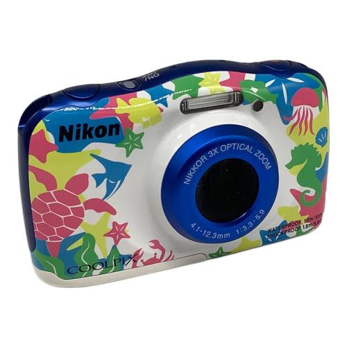 Nikon (ニコン) コンパクトデジタルカメラ W100 1417万画素 1/3.1型CMOS 専用電池 SDカード対応 ISO125～1600 4.7コマ/秒 1～1/2000 秒 23030173
