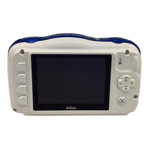 Nikon (ニコン) コンパクトデジタルカメラ W100 1417万画素 1/3.1型CMOS 専用電池 SDカード対応 ISO125～1600 4.7コマ/秒 1～1/2000 秒 23030173