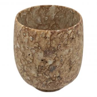 虎斑石 お猪口 清九郎作 姫川薬石