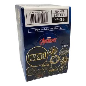 マーベルグッズ 金バッジ マーベル キャラクター vol.1 セット
