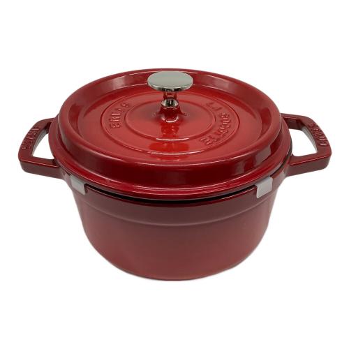 Staub (ストウブ) ピコココット 20cm レッド