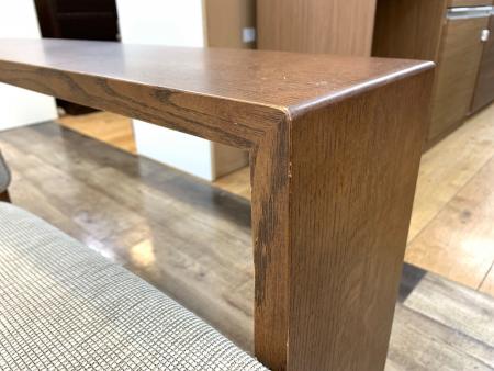 柏木工 (カシワモッコウ) 2人掛けソファー ライトグレー×ブラウン 25