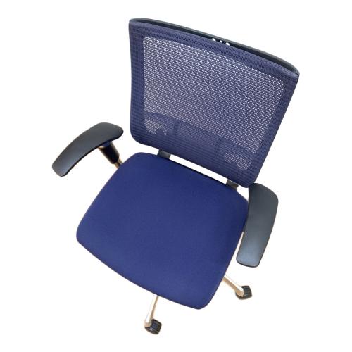 オカムラ ハイバックチェアー ネイビー 1人掛け FEF4