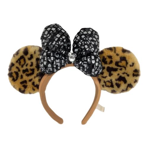 ディズニーグッズ ヒョウ柄 カチューシャ
