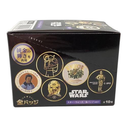 STAR WARS (スターウォーズ) キャラクターグッズ スター・ウォーズ/金バッジVOL.1 BOX