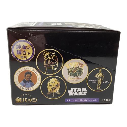 STAR WARS (スターウォーズ) キャラクターグッズ スター・ウォーズ/金バッジVOL.1 BOX